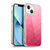 PLdesign Geometric Patterns Magenta Pink Ombre Mesh Soft Gel Case for Apple iPhone 13