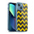 PLdesign Geometric Patterns Yellow Gray Vintage Soft Gel Case for Apple iPhone 13 Mini & MagSafe