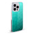 PLdesign Geometric Patterns Turquoise Gradient Mesh Soft Gel Case for Apple iPhone 14 Pro & MagSafe