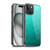 PLdesign Geometric Patterns Turquoise Gradient Mesh Soft Gel Case for Apple iPhone 15 & MagSafe