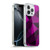 PLdesign Geometric Patterns Dark Pink And Black Mesh Soft Gel Case for Apple iPhone 16 Pro Max & MagSafe