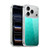 PLdesign Geometric Patterns Turquoise Gradient Mesh Soft Gel Case for Apple iPhone 17 Pro