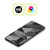 PLdesign Geometric Patterns Dark Gray Mesh Soft Gel Case for Samsung Galaxy S25 & MagSafe
