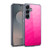PLdesign Geometric Patterns Hot Pink Gradient Mesh Soft Gel Case for Samsung Galaxy S25 & MagSafe