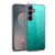 PLdesign Geometric Patterns Turquoise Gradient Mesh Soft Gel Case for Samsung Galaxy S25 & MagSafe