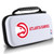 NBA Atlanta Hawks Logo Red Hawk Text White Hard Storage Travel Carry Case for Nintendo Switch 2