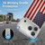 Ameritech Graphics American Flag Soft Gel Case for Apple iPhone 17 Pro