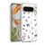 Anis Illustration Floral And Leaves Tiny Leaves Pattern Blue Soft Gel Case for Google Pixel 9 / Pixel 9 Pro