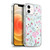 Anis Illustration Graphics Romantic Pattern Light Blue Soft Gel Case for Apple iPhone 12 / iPhone 12 Pro & MagSafe