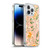 Anis Illustration Graphics Elderflower Orange Pastel Soft Gel Case for Apple iPhone 13 Pro Max & MagSafe