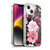 Anis Illustration Graphics Floral Chaos Dark Pink Soft Gel Case for Apple iPhone 14