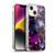 Anis Illustration Graphics Floral Chaos Purple Soft Gel Case for Apple iPhone 14