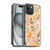 Anis Illustration Graphics Elderflower Orange Pastel Soft Gel Case for Apple iPhone 15 & MagSafe