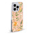 Anis Illustration Graphics Elderflower Orange Pastel Soft Gel Case for Apple iPhone 15 & MagSafe