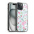 Anis Illustration Graphics Romantic Pattern Light Blue Soft Gel Case for Apple iPhone 15 & MagSafe