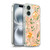 Anis Illustration Graphics Elderflower Orange Pastel Soft Gel Case for Apple iPhone 16 & MagSafe