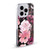 Anis Illustration Graphics Floral Chaos Dark Pink Soft Gel Case for Apple iPhone 17 Pro Max