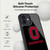 Ohio State University Logo Black Gel Armour Case For Apple iPhone 12 / iPhone 12 Pro