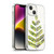 Cat Coquillette Nature Leaflets Green Soft Gel Case for Apple iPhone 14