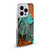 Haroulita Leaves 2 Orange Soft Gel Case for Apple iPhone 14 Pro & MagSafe