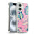 Haroulita Leaves 2 Pink Soft Gel Case for Apple iPhone 16 & MagSafe