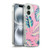 Haroulita Leaves 2 Pink Soft Gel Case for Apple iPhone 16 Plus & MagSafe
