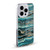 LebensArt Gemstone Marble Luxury Turquoise Soft Gel Case for Apple iPhone 13 Mini & MagSafe