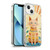 LebensArt Mix Art Boho Whimsy Cat Soft Gel Case for Apple iPhone 13