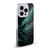 LebensArt Mix Art Deep Teal Dragon Eye Soft Gel Case for Apple iPhone 14