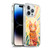 LebensArt Mix Art Stripes Whimsy Cat Soft Gel Case for Apple iPhone 14 Pro & MagSafe