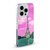 LebensArt Pastels Pink Paris Soft Gel Case for Apple iPhone 13 Pro Max & MagSafe
