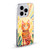 LebensArt Mix Art Stripes Whimsy Cat Soft Gel Case for Apple iPhone 16 & MagSafe