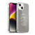 LebensArt Pastels Silver Skull Soft Gel Case for Apple iPhone 14 Plus & MagSafe