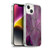 LebensArt Mineral Marble Violet Soft Gel Case for Apple iPhone 14 Plus & MagSafe