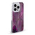 LebensArt Mineral Marble Violet Soft Gel Case for Apple iPhone 14 Plus & MagSafe