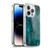 LebensArt Mineral Marble Teal Soft Gel Case for Apple iPhone 14 Pro & MagSafe