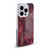 LebensArt Mineral Marble Red Soft Gel Case for Apple iPhone 15 Pro & MagSafe