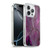 LebensArt Mineral Marble Violet Soft Gel Case for Apple iPhone 16 Pro & MagSafe