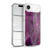 LebensArt Mineral Marble Violet Soft Gel Case for Apple iPhone 17 Air