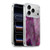 LebensArt Mineral Marble Violet Soft Gel Case for Apple iPhone 17 Pro