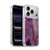 LebensArt Mineral Marble Violet Soft Gel Case for Apple iPhone 17 Pro