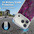 LebensArt Mineral Marble Violet Soft Gel Case for Apple iPhone 17 Pro