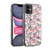 Micklyn Le Feuvre Florals 2 Rainbow Fuchsia Floral Pattern Soft Gel Case for Apple iPhone 11