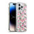 Micklyn Le Feuvre Florals 2 Rainbow Fuchsia Floral Pattern Soft Gel Case for Apple iPhone 13 Pro Max & MagSafe