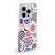 Micklyn Le Feuvre Florals 2 Happy Colour Suzani Inspired Pattern Soft Gel Case for Apple iPhone 15 Plus & MagSafe