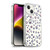 Micklyn Le Feuvre Patterns Navy and Coral Crystals Soft Gel Case for Apple iPhone 14