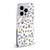 Micklyn Le Feuvre Patterns Navy and Coral Crystals Soft Gel Case for Apple iPhone 15 Plus & MagSafe