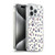 Micklyn Le Feuvre Patterns Navy and Coral Crystals Soft Gel Case for Apple iPhone 15 Pro Max & MagSafe