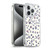 Micklyn Le Feuvre Patterns Navy and Coral Crystals Soft Gel Case for Apple iPhone 15 Pro & MagSafe