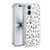 Micklyn Le Feuvre Patterns Navy and Coral Crystals Soft Gel Case for Apple iPhone 17